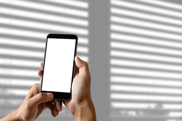 Cropped shot of a woman using blank screen tablet with stylus in modern office xA