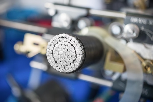 Cross section of highvoltage cable