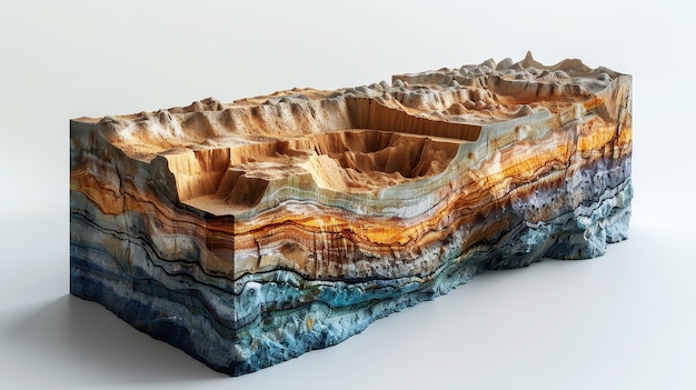 CrossSection of a Mountain Range