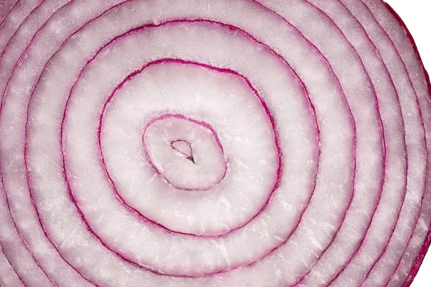 crosssection of red onion natural background texture