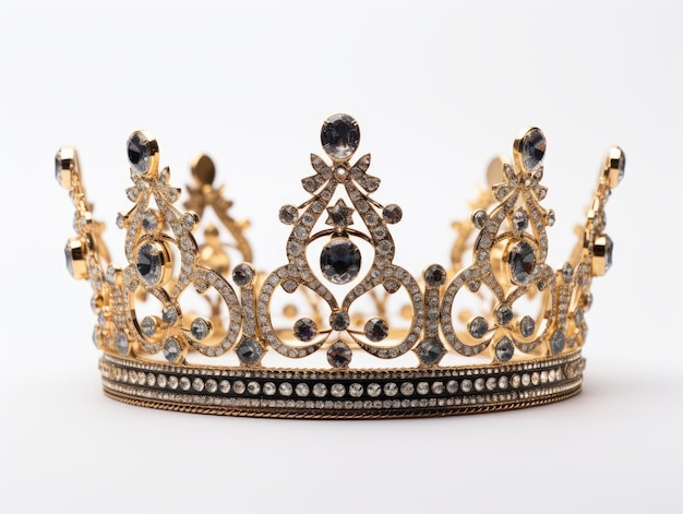 Crown on a white background