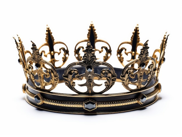 Crown on a white background