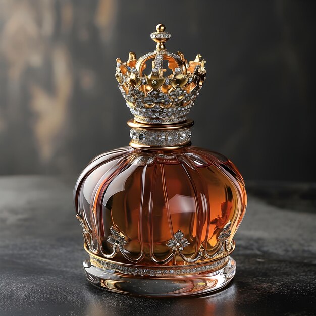 Crowned Elegance A Regal Symphony in a Bottle