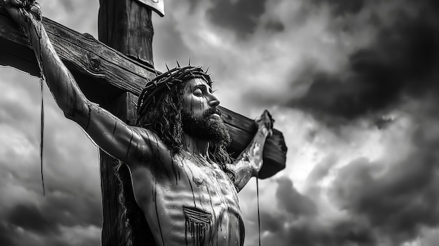 The Crucifixion of Jesus Christ Generative AI