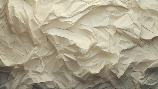 Crumpled Paper Texture A Unique and Textured Background AI Generated