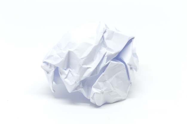 Crumpled paper