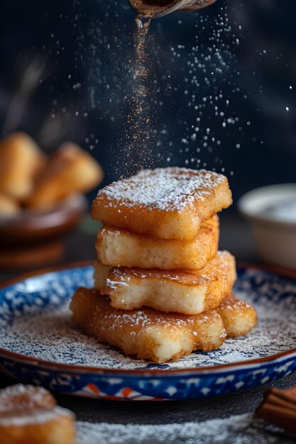 Crunchy Elegance Leche Frita Spanish Fried Milk Perfection