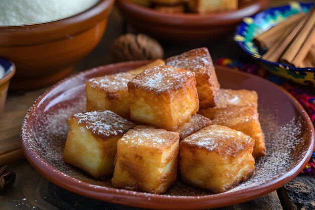 Crunchy Elegance Leche Frita Spanish Fried Milk Perfection