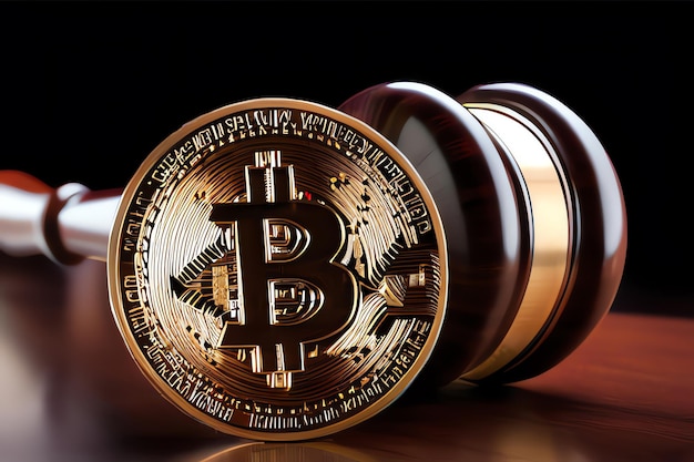 Crypto tax reportingGavel and crypto concept Bitcoin security measures