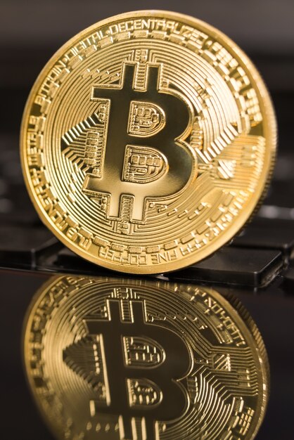 Cryptocurrency coins - Bitcoin, Litecoin, Ethereum, Ripple cryptocurrency