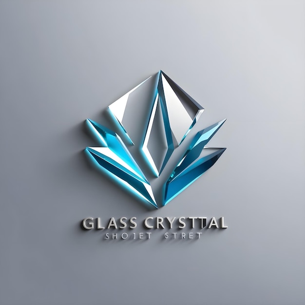 Crystal Clear Glass Logo Designs