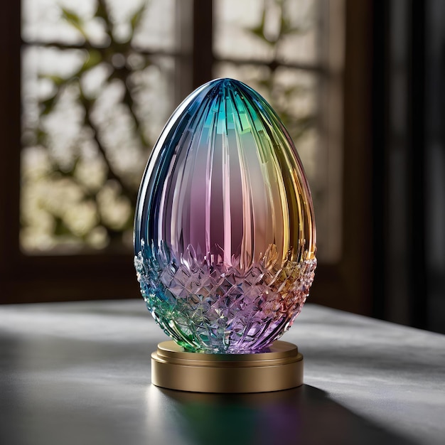 crystal egg hailing from FontainesenSologne