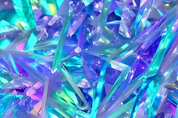 Crystal Gemstone Background Crystal Background Gemstone Background AI Generative