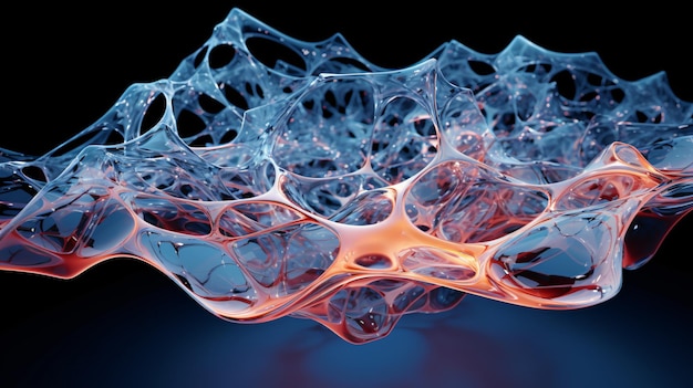 Crystal lattice of a solid physics and chemistry science