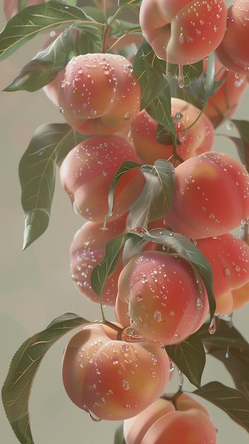 Crystal Peaches Tree Delight