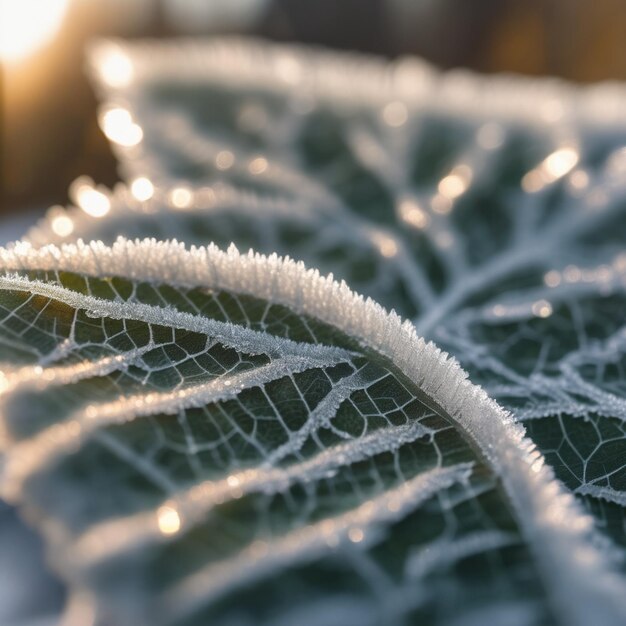 Crystalline Frost Tapestry