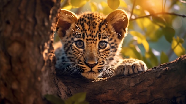 Cub Panther Leopard