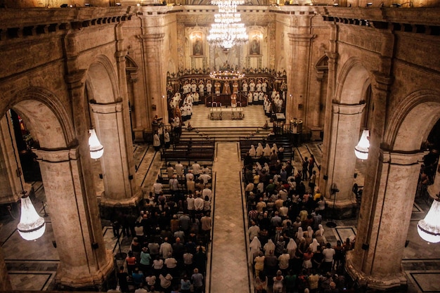 Cuban church service