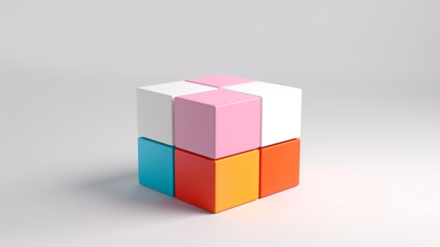 A cube that is made of cubes