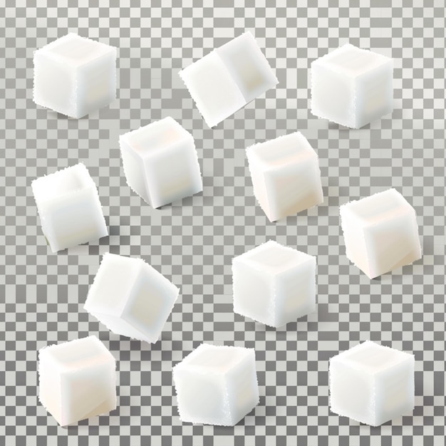 cubes of cubes on a checkered background with a place for text