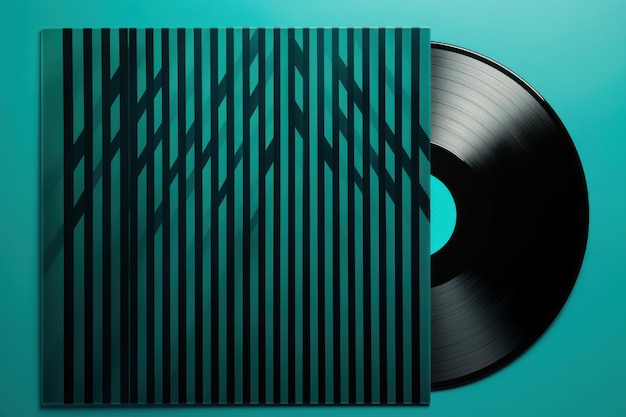 Photo cubic graphic design in teal color pattern in the style of the strokes album cover angles ar 32 v 52 job id 588dfedb3f80405cb7d5edc6ecc4e3f9