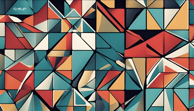 Cubist Shapes Art