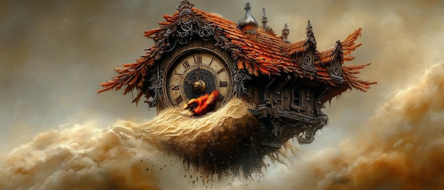 Cuckoo in the Sands of Time Cuckoo clock