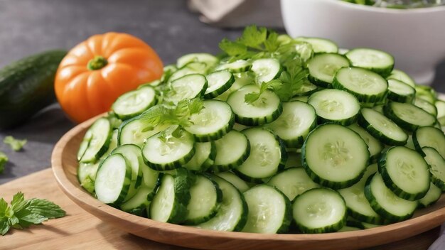 Cucumber crunch the ultimate lowcalorie snack for a refreshing and nutrientpacked treat