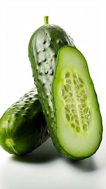 Cucumber is a cucumber with many small holes.