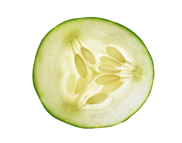 Cucumber  isolated on white background