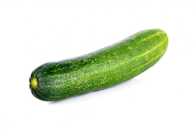 Cucumber isolated on white background