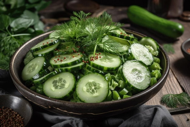 Cucumber salad