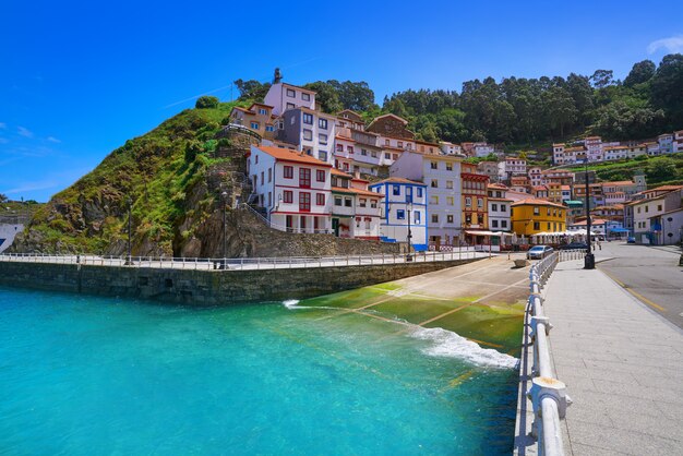 Cudillero village in Asturias Spain