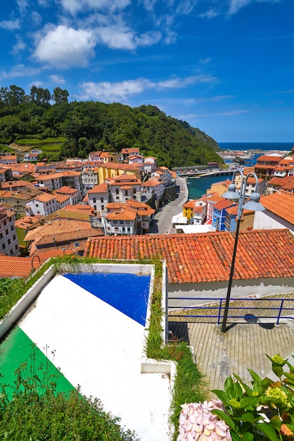 Cudillero village in Asturias Spain