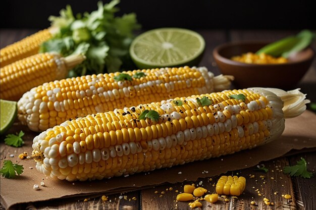 Culinary joy mexican street corn