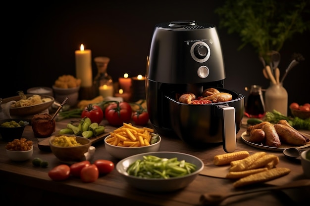 Culinary Magic Air Fryer Amidst Food Generative AI