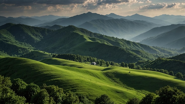 Cultural Significance Background Green mountains hold cultural significance in many societies Thit