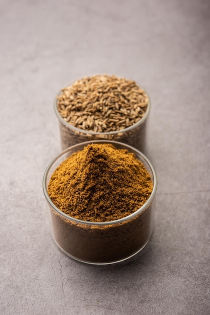 Cumin Seeds dust or  Jeera Powder, Indian spices