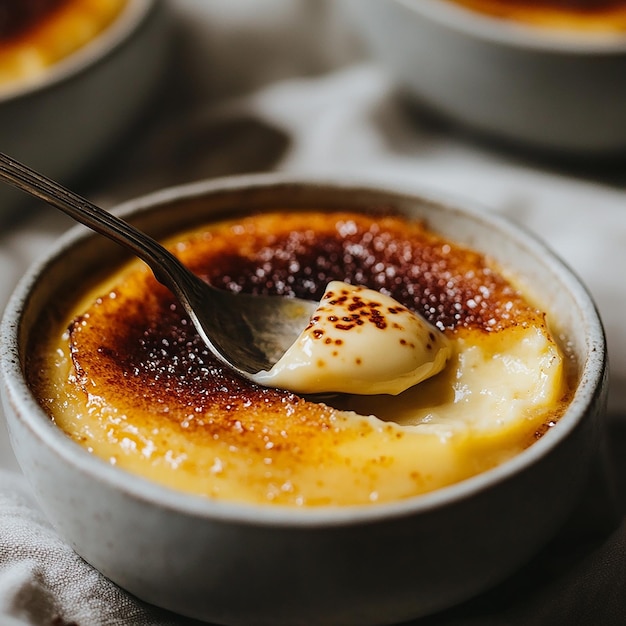 Photo a cup of butter is being served in a bowl of food