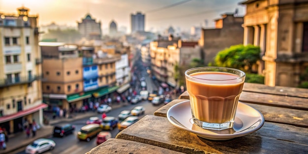 A cup of chai on the table mumbai india