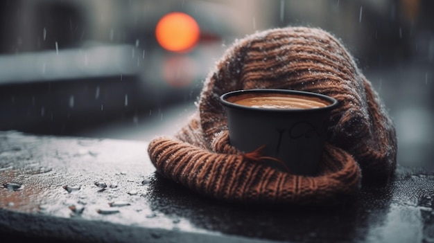 A Cup of Coffee to Keep You Warm During Winter Walks