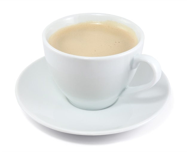 Cup of Coffee on a white background