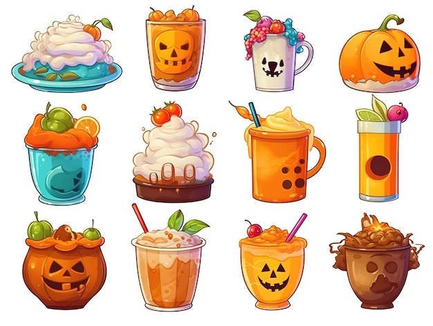 Cup collection for Halloween