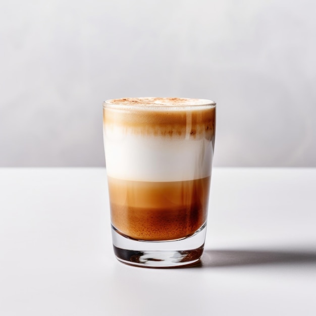 A cup of Cortado beverage alcohol coffee