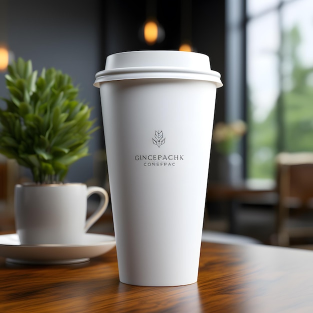 cup mockup hyperrealistic 32k uhd studio light fresh