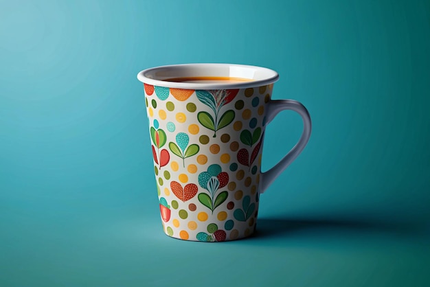 Photo cup mockup