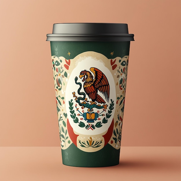 a cup with a horse on it that says  a horse  on it