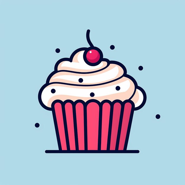 Cupcake_Frosting_Modern_Line_Icon_Vector_Lin