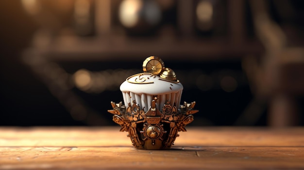 cupcake HD 8K wallpaper Stock Photographic Image