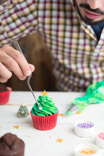 Cupcakes for christmas